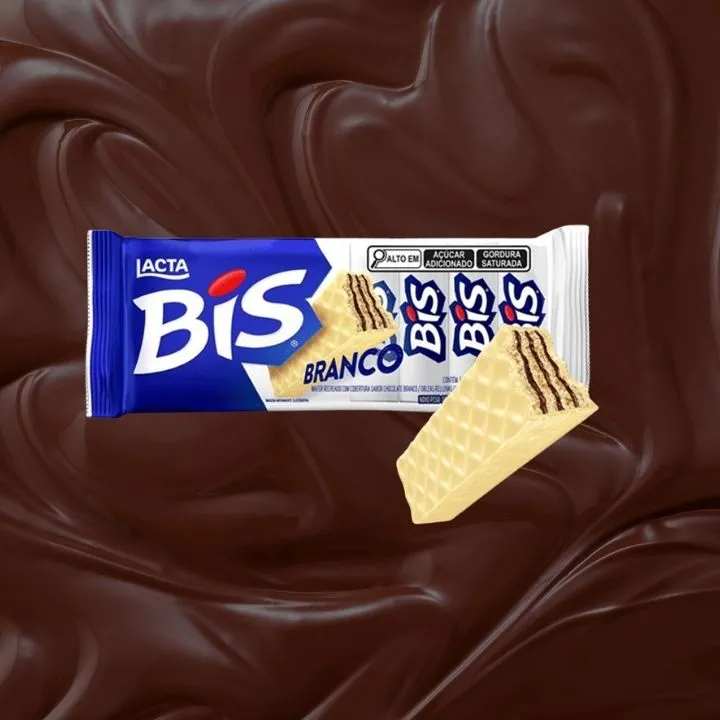 Chocolate Bis Branco Lacta 126g da Conveniência Inglaterra em Londrina PR