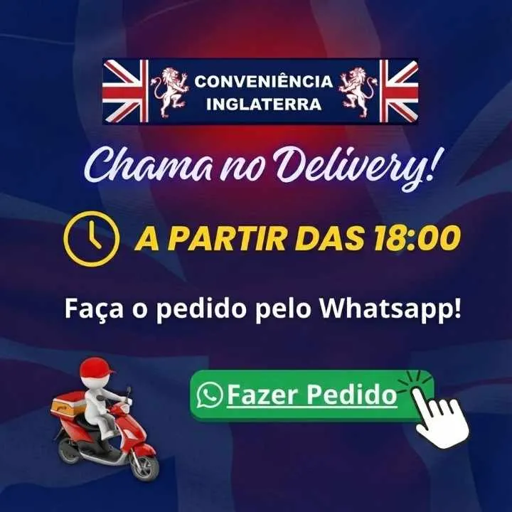 Delivery da Conveniência Inglaterra em Londrina PR